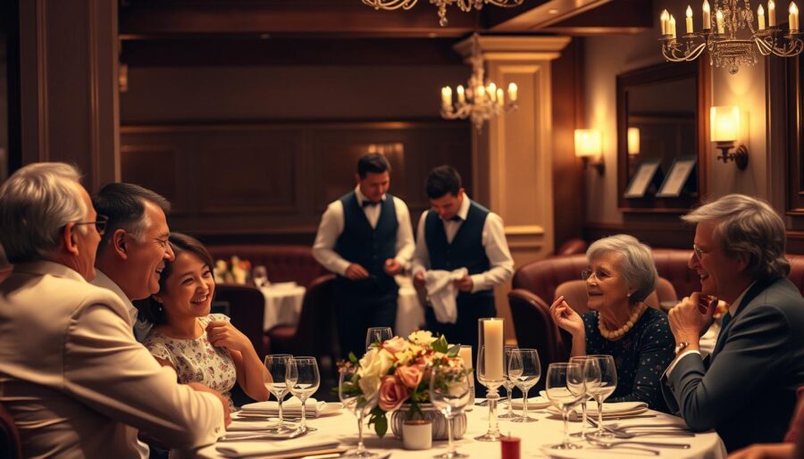 Ile trwają chrzciny w restauracji