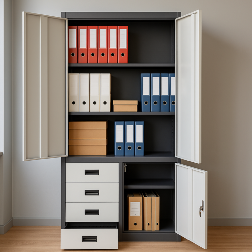Bezpieczne przechowywanie dokumentów – na co zwrócić uwagę przy wyborze szafy biurowej?