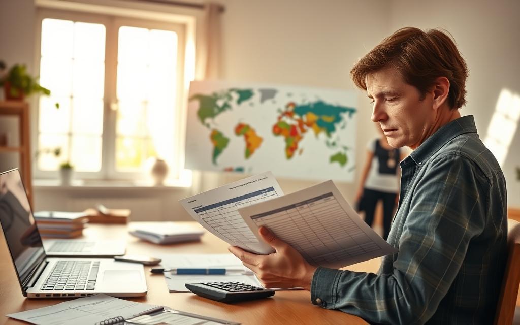 ustalanie budżetu na podróż