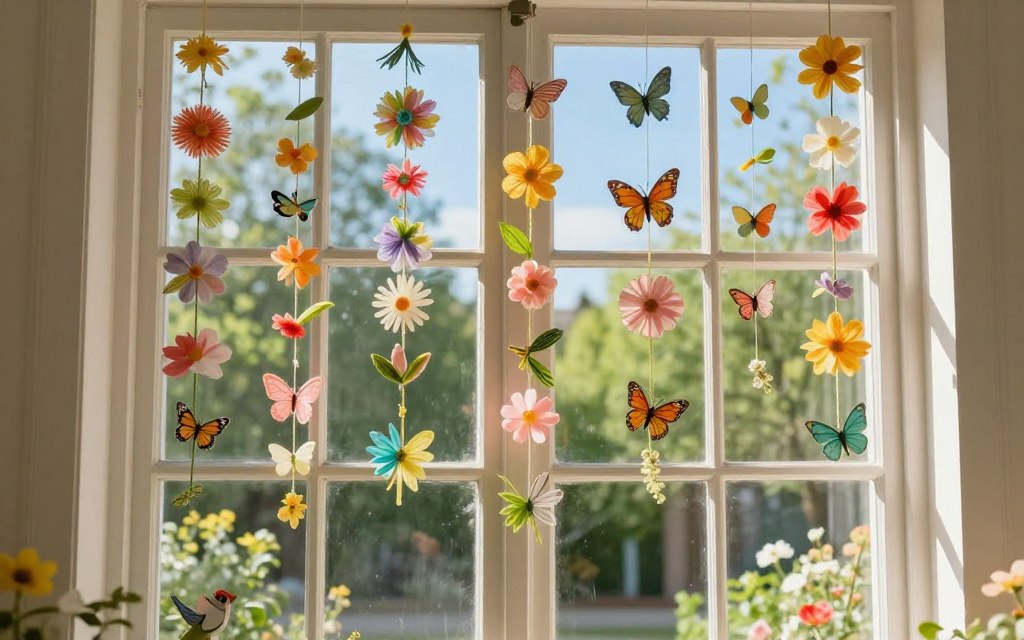 ozdoby wiszące okno