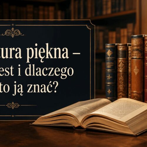 Literatura piękna – co to jest i dlaczego warto ją znać?